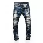 jeans slim philipp plein pour homme paris jean droit effet use taches de peinture